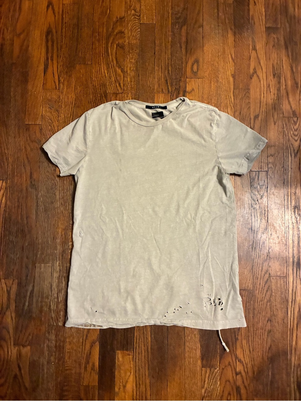 Ksubi grey shirt size medium
